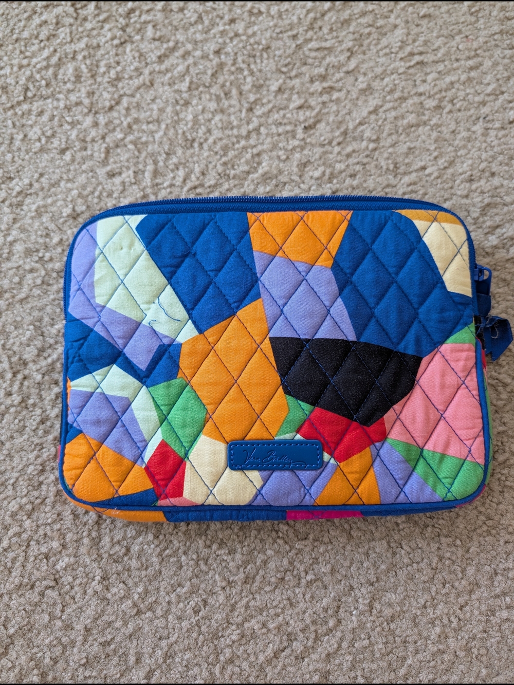 Vera Bradley Quilted Tablet Case In Pop Art Pattern